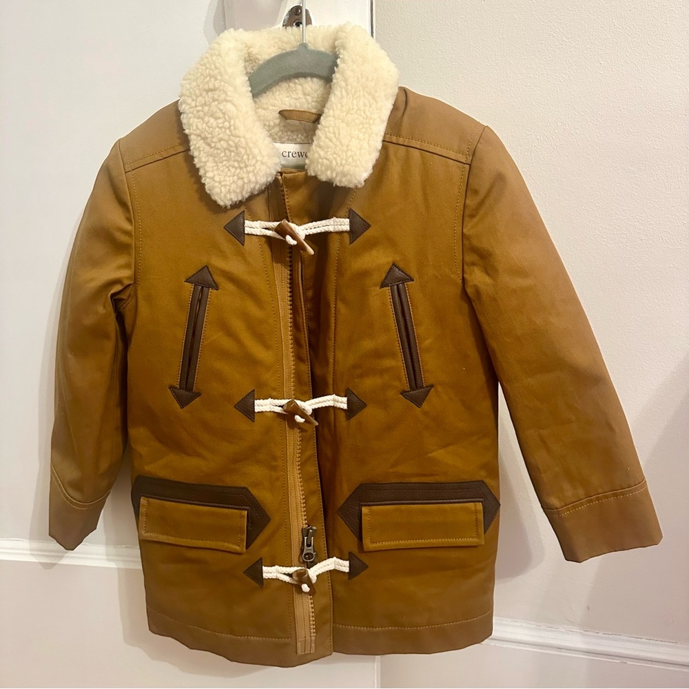Crewcuts JCrew Toggle Coat NWT Size 4/5